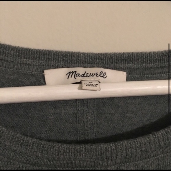 Madewell Merino Wool •Green• Sweater - Picture 4 of 6